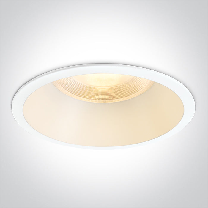 10140G/W/V WHITE 40W CCTV IP65 230V DARK LIGHT