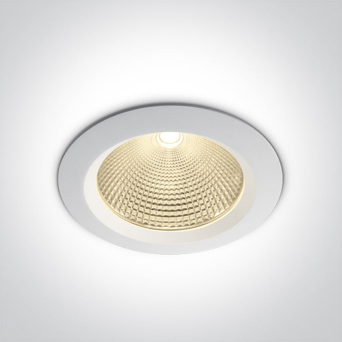 10160CA/W/W WHITE 60W WW IP20 60deg 230V