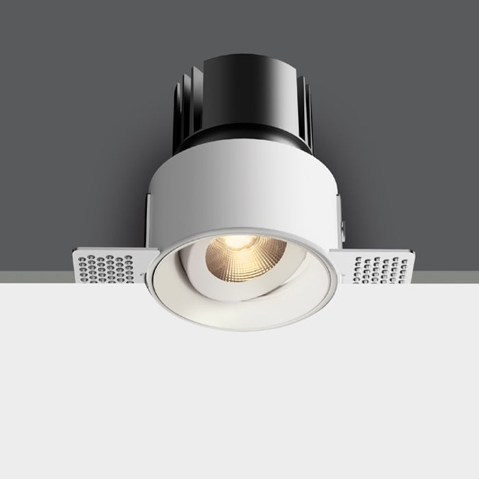 11107BT/W/V WHITE COB 6,5W CCTV 700mA IP54 TRIMLESS ADJUSTABLE