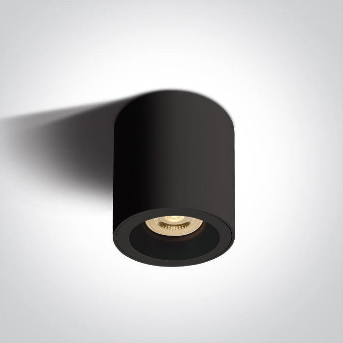 12105D1/B BLACK GU10 10W DARK LIGHT