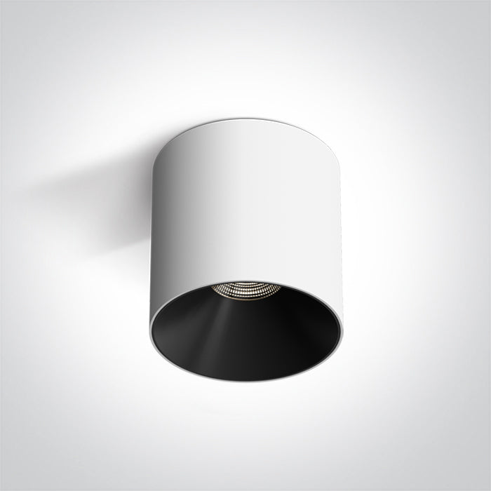 WHITE 10W WW IP20 230V One Light 12110R/W/W