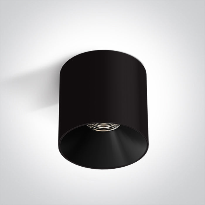 BLACK 18W WW IP20 230V One Light 12118R/B/W