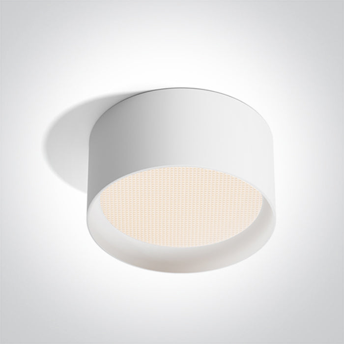 WHITE 25W CCTV UGR19 IP44 230V One Light 12125D/W/V