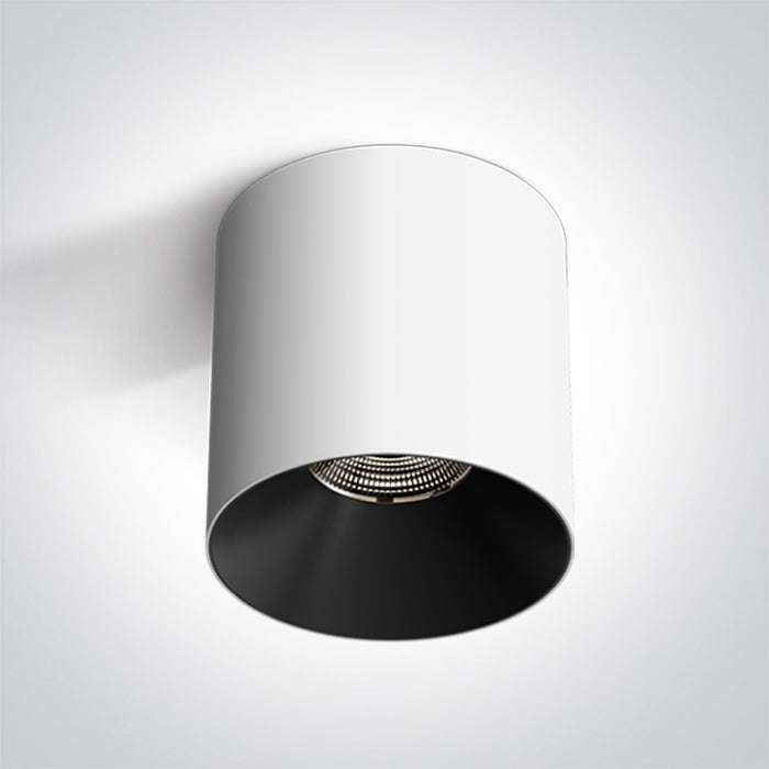 WHITE 25W WW IP20 230V One Light 12125R/W/W