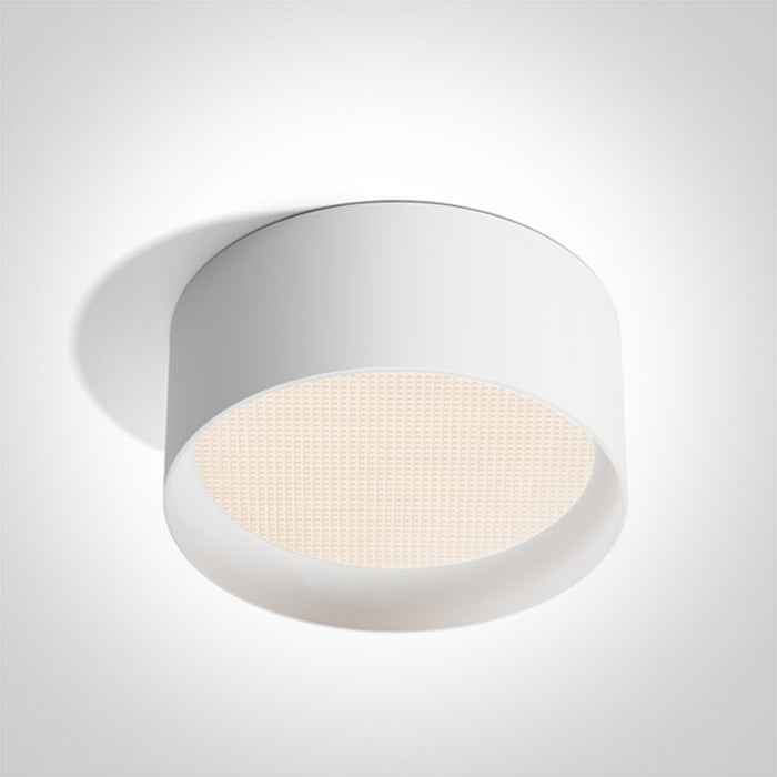 WHITE 30W CCTV UGR19 IP44 230V One Light 12130D/W/V