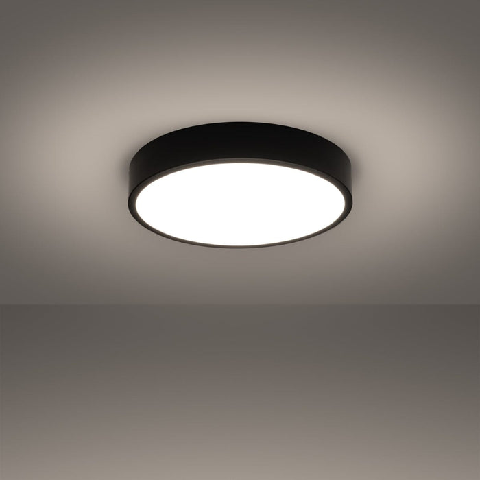 Ceiling lamp ONYX 40 black LED 3000K Sollux Lighting SL.1244