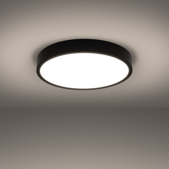 Ceiling lamp ONYX 50 black LED 3000K Sollux Lighting SL.1246