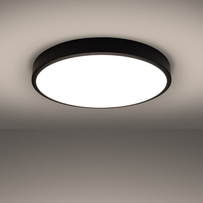 Ceiling lamp ONYX 60 black LED 3000K Sollux Lighting SL.1248