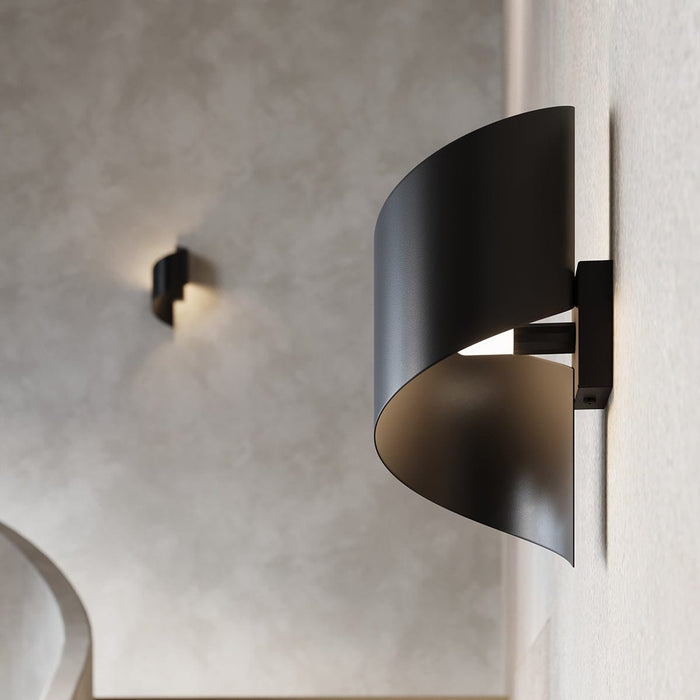 Wall lamp TALASSA black Sollux Lighting SL.1309