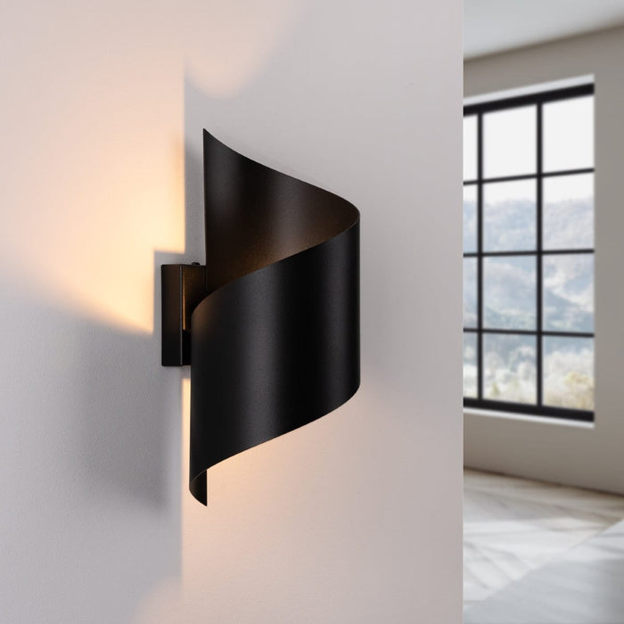 Wall lamp TALASSA black Sollux Lighting SL.1309