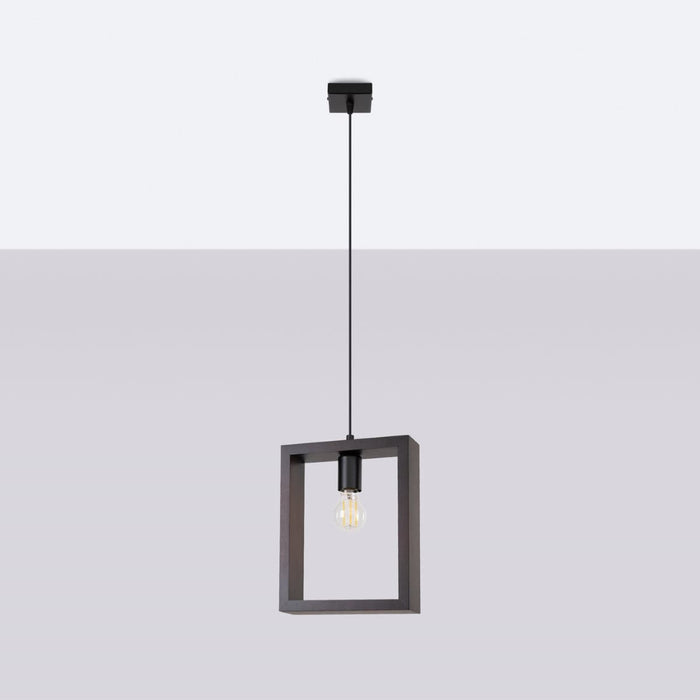 Pendant lamp ARIES wenge Sollux Lighting SL.1311