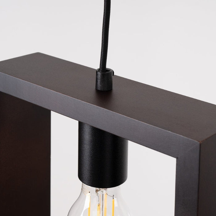 Pendant lamp ARIES wenge Sollux Lighting SL.1311