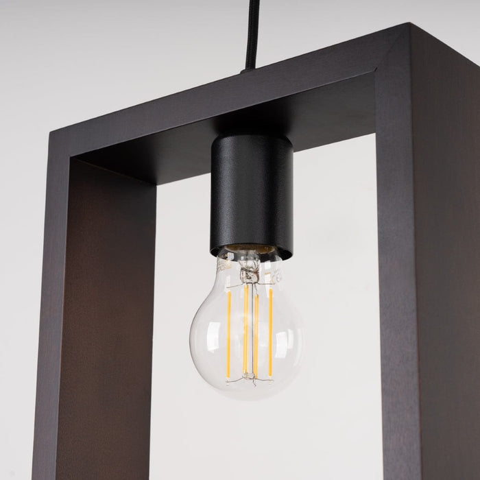 Pendant lamp ARIES wenge Sollux Lighting SL.1311