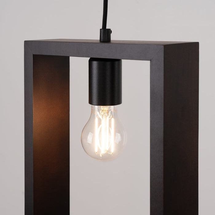 Pendant lamp ARIES wenge Sollux Lighting SL.1311