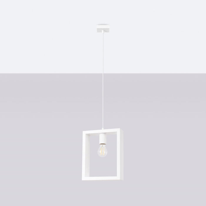 Pendant lamp ARIES white Sollux Lighting SL.1312