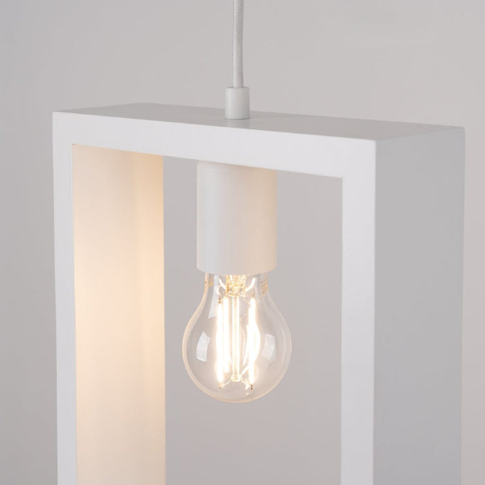 Pendant lamp ARIES white Sollux Lighting SL.1312