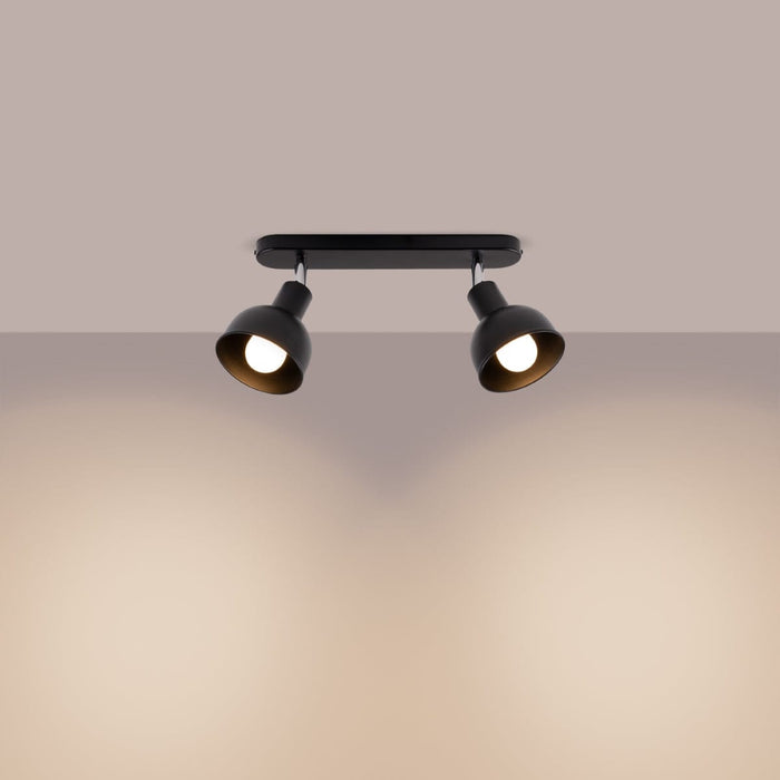 Ceiling lamp ELBA 2 black Sollux Lighting SL.1317