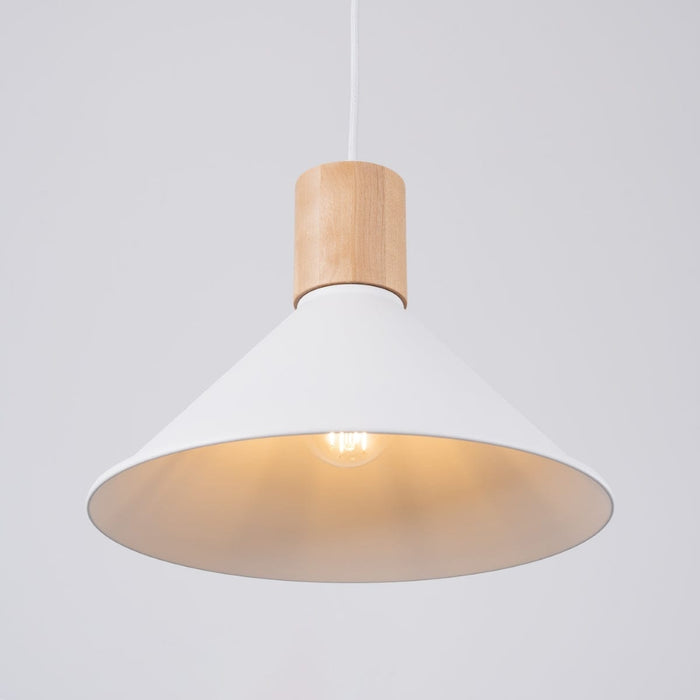 Pendant lamp JAGA white Sollux Lighting SL.1319