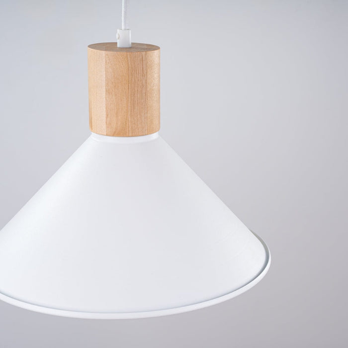 Pendant lamp JAGA white Sollux Lighting SL.1319