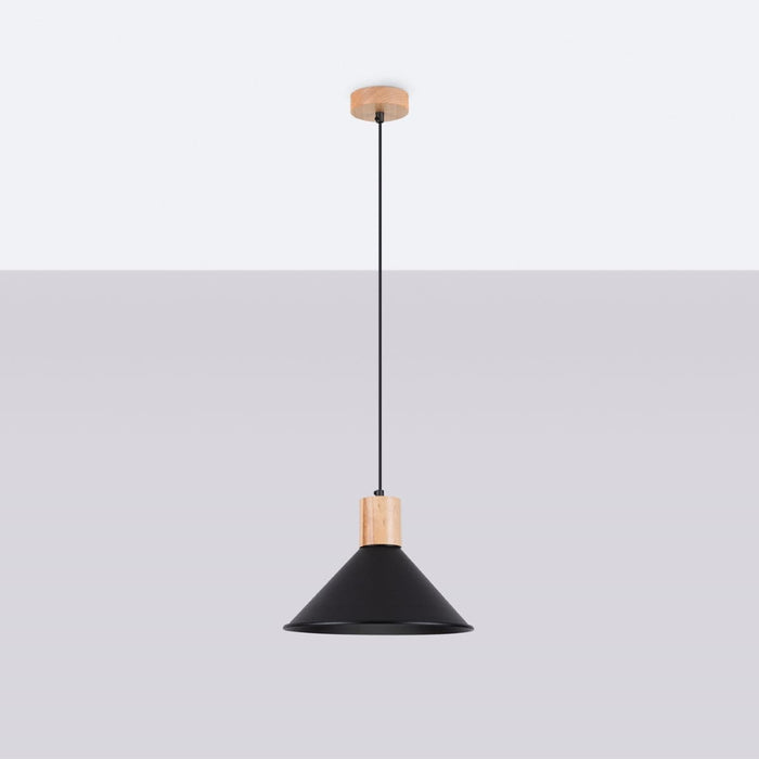 Pendant lamp JAGA black Sollux Lighting SL.1320