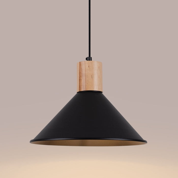 Pendant lamp JAGA black Sollux Lighting SL.1320