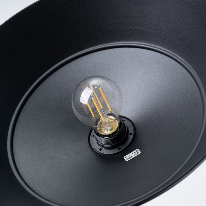 Pendant lamp FANO black Sollux Lighting SL.1322