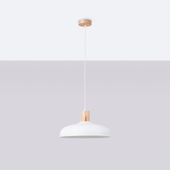 Pendant lamp INDY white Sollux Lighting SL.1323