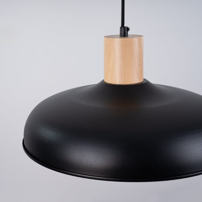 Pendant lamp INDY black Sollux Lighting SL.1324