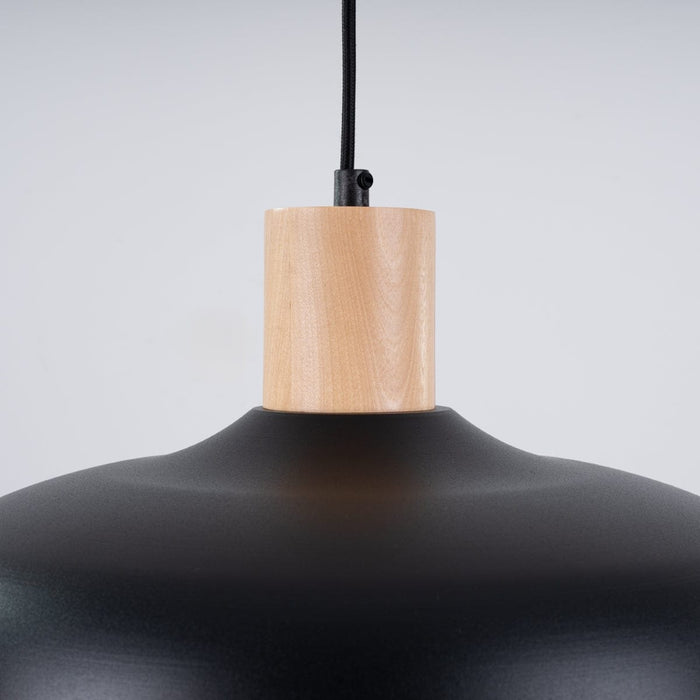 Pendant lamp INDY black Sollux Lighting SL.1324