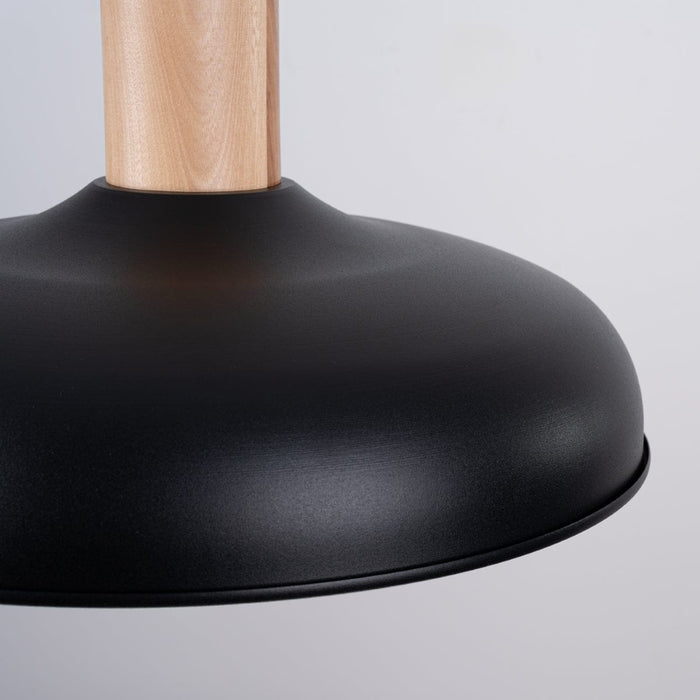 Pendant lamp INDY black Sollux Lighting SL.1324