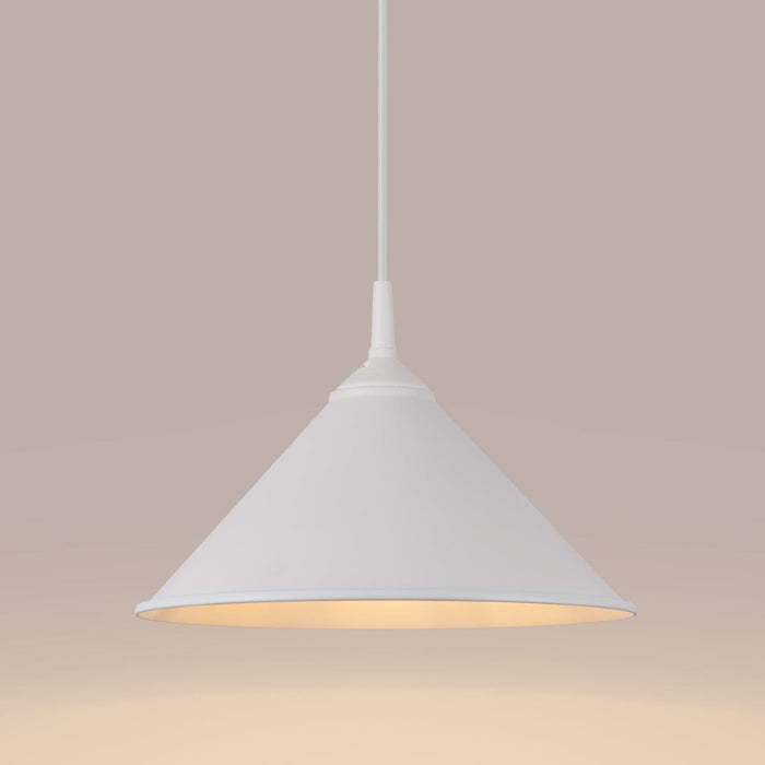 Pendant lamp ZUMA white Sollux Lighting SL.1325