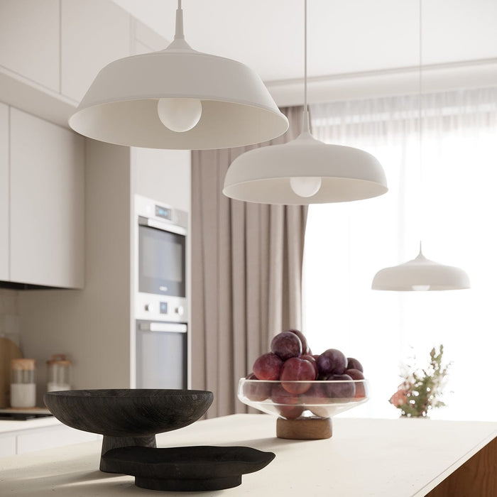 Pendant lamp FRIKA white Sollux Lighting SL.1327