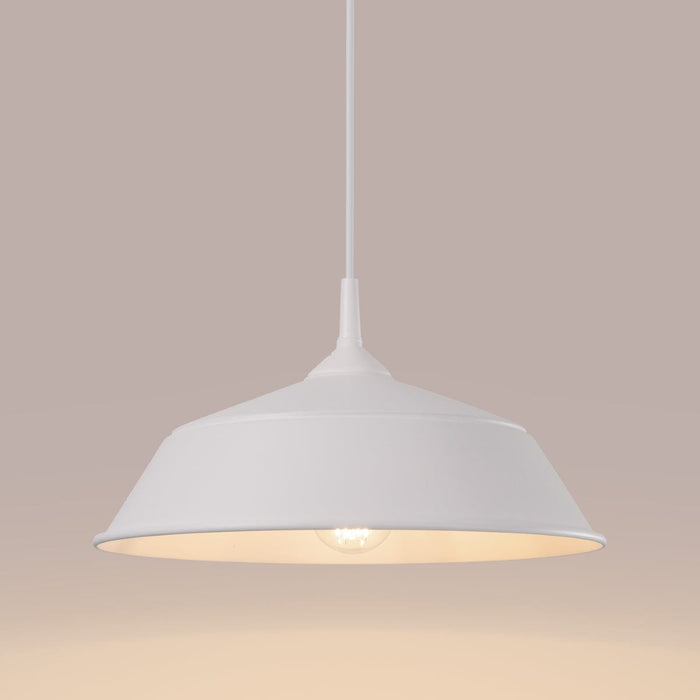 Pendant lamp FRIKA white Sollux Lighting SL.1327