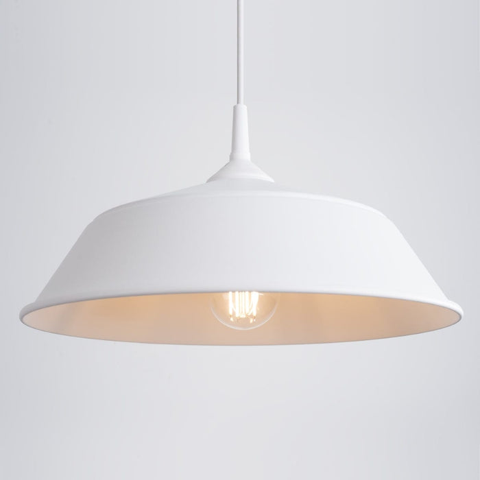 Pendant lamp FRIKA white Sollux Lighting SL.1327