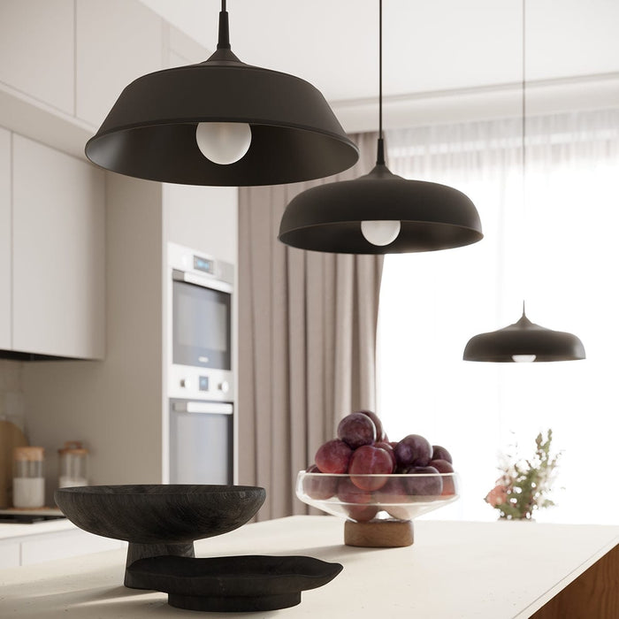 Pendant lamp FRIKA black Sollux Lighting SL.1328