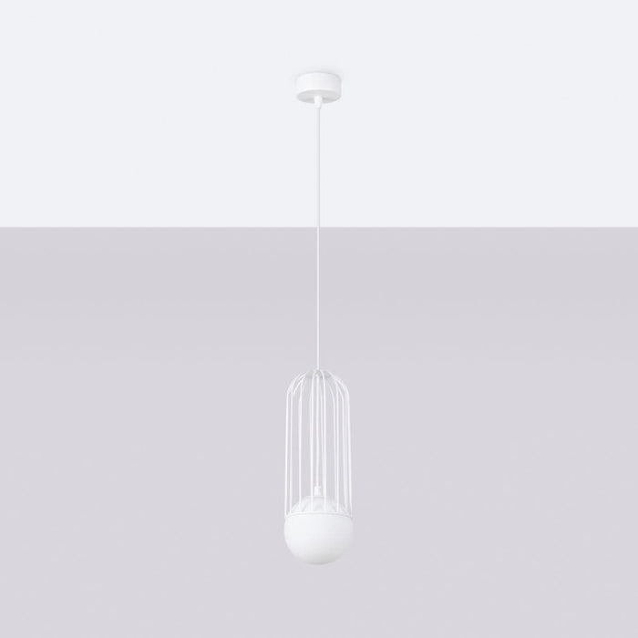 Pendant lamp BRINA 1 white Sollux Lighting SL.1331