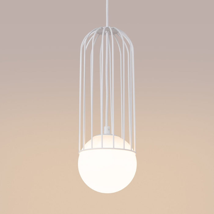 Pendant lamp BRINA 1 white Sollux Lighting SL.1331