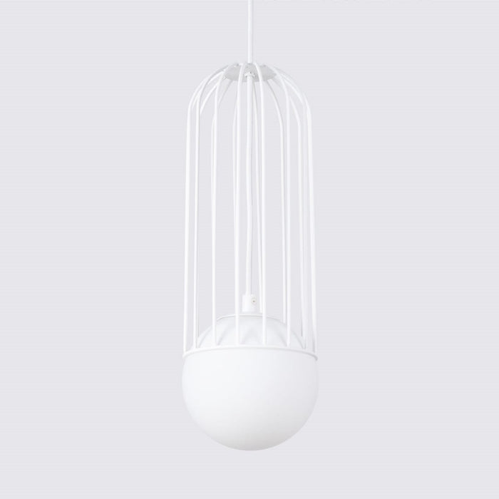 Pendant lamp BRINA 1 white Sollux Lighting SL.1331