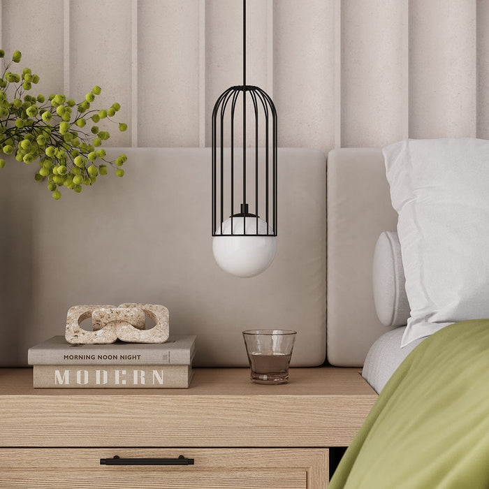 Pendant lamp BRINA 1 black Sollux Lighting SL.1332