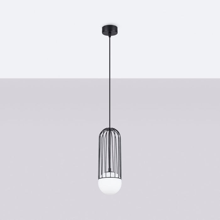 Pendant lamp BRINA 1 black Sollux Lighting SL.1332