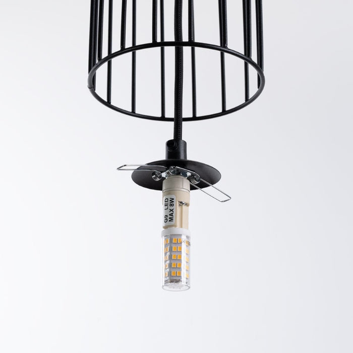 Pendant lamp BRINA 1 black Sollux Lighting SL.1332