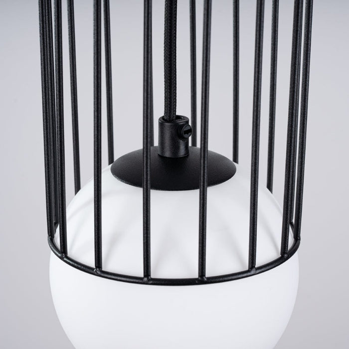 Pendant lamp BRINA 1 black Sollux Lighting SL.1332