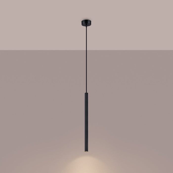 Pendant lamp ARCHE 1 black Sollux Lighting SL.1338