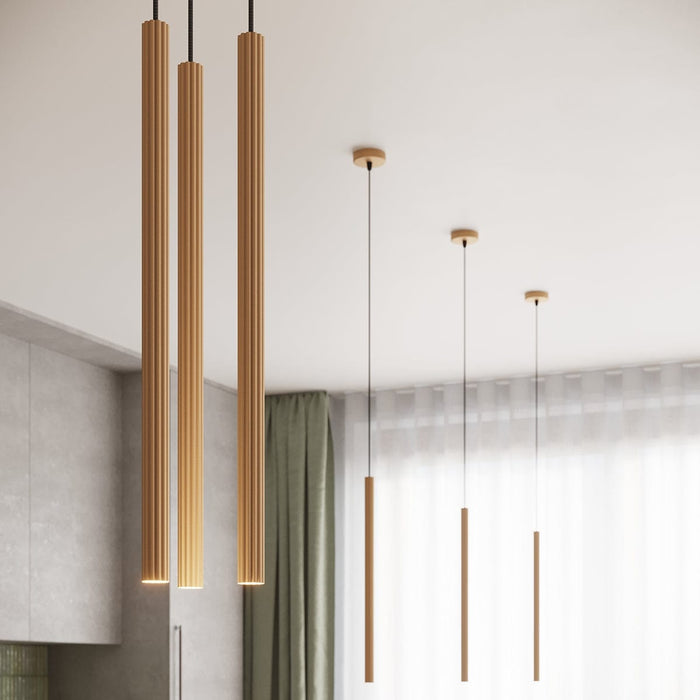 Pendant lamp ARCHE 1 gold Sollux Lighting SL.1339