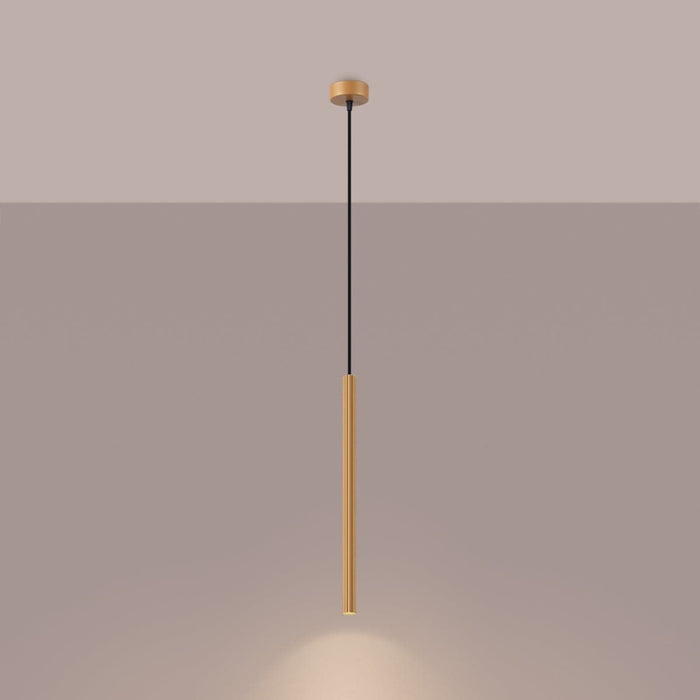 Pendant lamp ARCHE 1 gold Sollux Lighting SL.1339