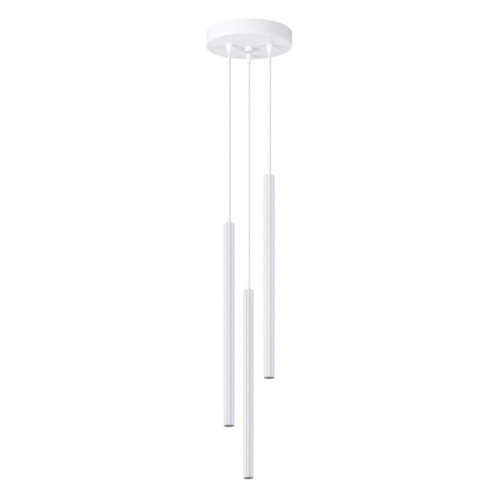 Pendant lamp ARCHE 3P white Sollux Lighting SL.1340