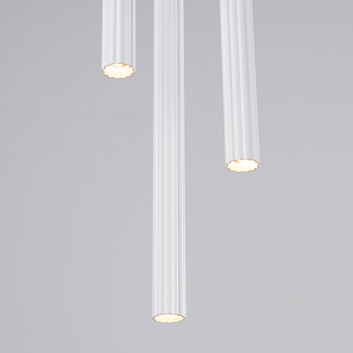 Pendant lamp ARCHE 3P white Sollux Lighting SL.1340