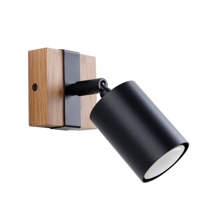 Wall lamp FAGER 1 black Sollux Lighting SL.1343