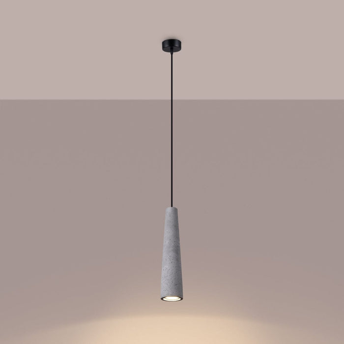 Pendant lamp ELECTRA concrete Sollux Lighting SL.1347