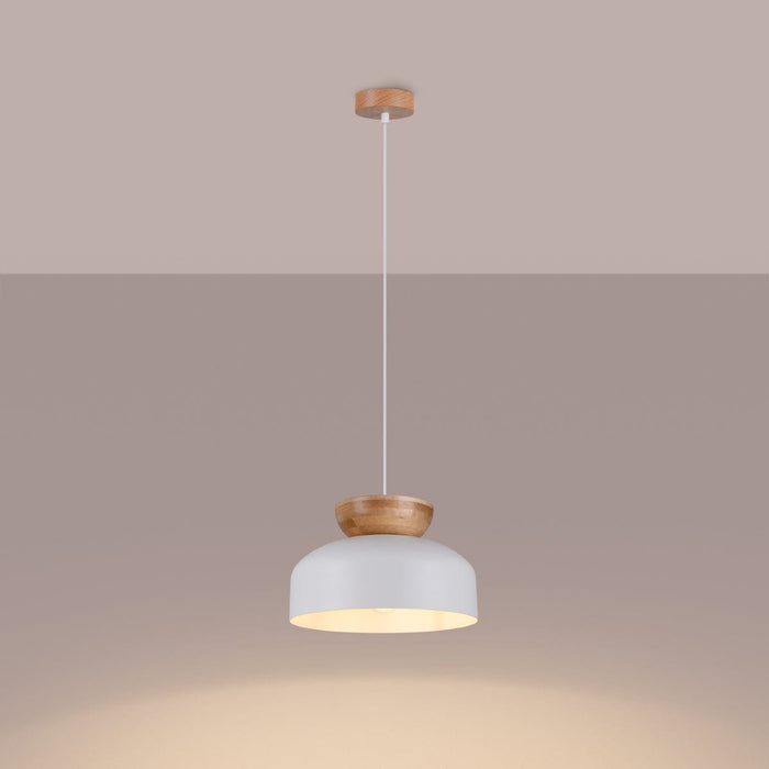 Pendant lamp MARION white Sollux Lighting SL.1350